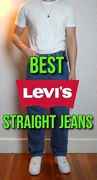 Which Levi's straight jean is BEST? (501, 505, 514, 551z, 555, 568)