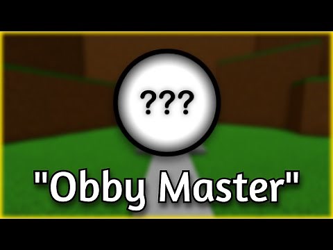 "Obby Master" Badge - Easiest Game on Roblox