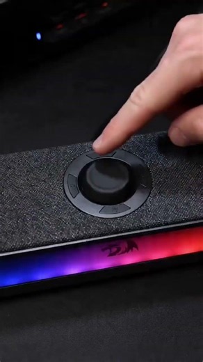 GS515 🔊 Compact 2.0 Stereo Speakers with RGB