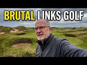 EASIEST SWING Tested In BRUTAL Links Golf CONDITIONS | Philip vs Peter