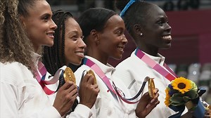 McLaughlin-Levrone, Mu recollect Tokyo Olympics 4x400 relay