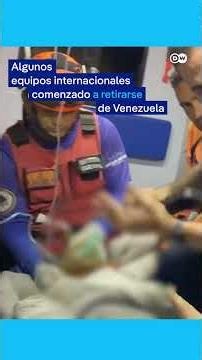 Chilean firefighters locate survivor one week after earthquake in Venezuela