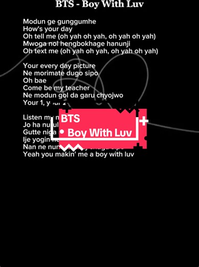 BTS - Boy With Luv Easy Lyrics and Meaning