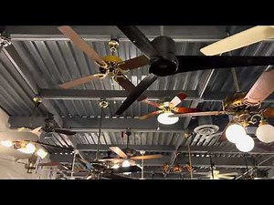 Fanimation Vintage Fan Museum Ceiling Display, August 2025 | ECFE