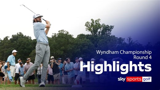 Wyndham Championship: Cameron Young ends wait for first PGA Tour victory in sensational style