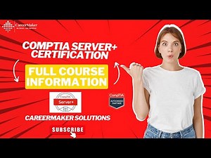 CompTIA Server+ Certification Course II Best Server Certification II CareerMaker Solutions