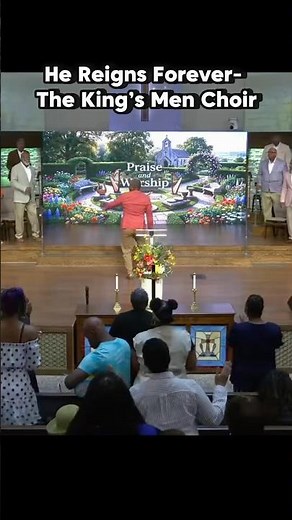 He Reigns Forever - The King’s Men Choir - Live Performance