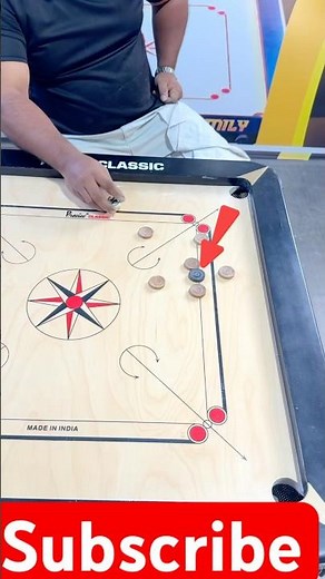 The beginners guide to carrom tutorial shot carrom learning carrom practice viral shot #viralvideo