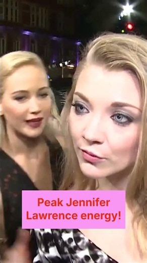 Jennifer Lawrence and Natalie Dormer's accidental kiss had everyone talking in 2015 😭 #shorts