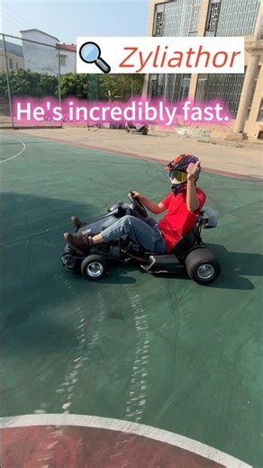 5.High-Power Drift Go-Kart: Smart, Cool & Stable!#Christmas#Electric #goKart #fyp #atv #driving