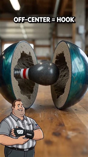 Why your bowling ball DOESN’T curve... ❌🎳 #bowlingtips #physics #probowling