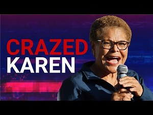 Unhinged LA Mayor Karen Bass loses it at ICE agents, screaming and obstructing operations