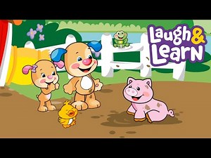 Laugh & Learn | Let's Go to The Farm | Cartoons and Kids Songs | Learn ABCs + 123s | Nursery Rhymes