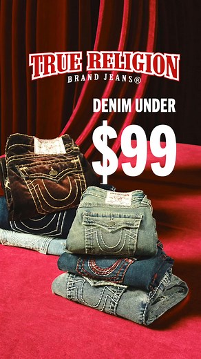 There's no better time for a fall denim haul. Stock up and save. | True Religion