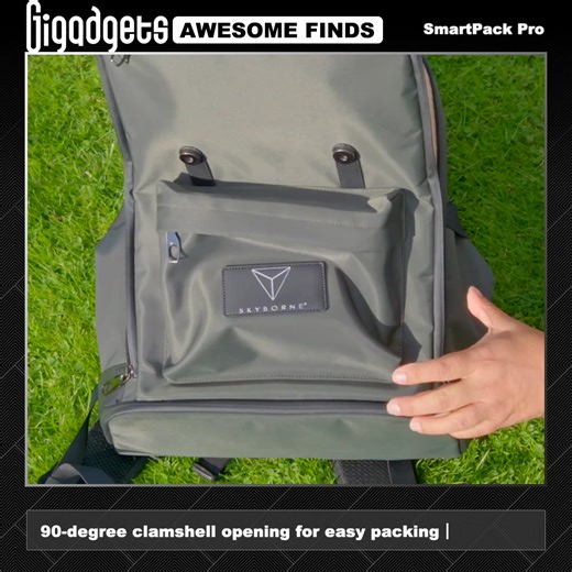 Skyborne Smart-Pack PRO is a hybrid travel backpack engineered for seamless functionality across work, travel, and adventure. Crafted for durability and style, it features a wireless QI charging pocket to keep devices powered on the go and a TSA-approved KOMBOLOCK 2.0 for enhanced security. Its ergonomic AXIS Comfort Fit ensures all-day comfort, while the vertical easy-pack zone keeps clothing wrinkle-free. The OMNI pocket and dedicated work-zone provide superior organization, making it perfect 