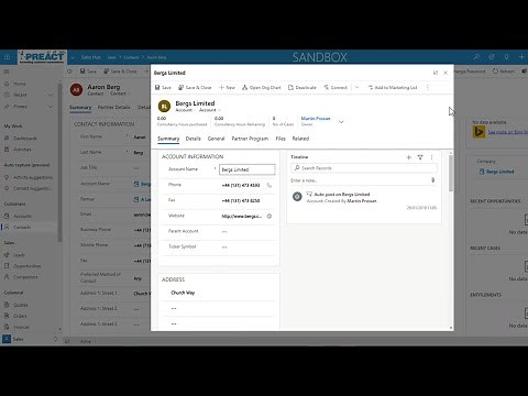 Opening Dynamics 365 Records in a Modal Dialog