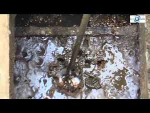 DEMOSTRACION ECO-TABS EN UN TANQUE SEPTICO