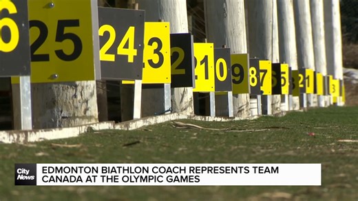 Edmonton biathlon coach guiding Canada at the Olympics