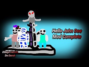 Holas John Doe Completo (Hello John Doe) FNF Mods || Derek Games