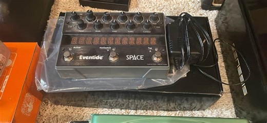 Eventide Space Reverb Pedal- Studio Grade Effects, Excellent Condition | Reverb