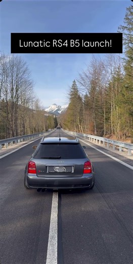 Audi RS4 B5 launch control🚀! #viral #audi #audisport #rs4 #rs4avant #quattro #launchcontrol #b5rs4