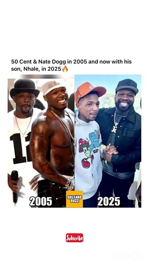 50 Cent & Nate Dogg in 2005 — Now With Nate Dogg's Son Nhale in 2025 #shorts #news #oc