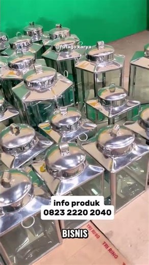 ‼️ready topless kaca stainless steel berbagai ukuran‼️082322202040