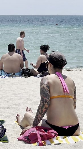 🇺🇸 Hot day at Miami beach #beaches #reels #beach | Beach4u