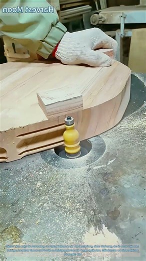 Konturmeißel-Holzbearbeitungstechnik: Fließende Kurven schnitzen