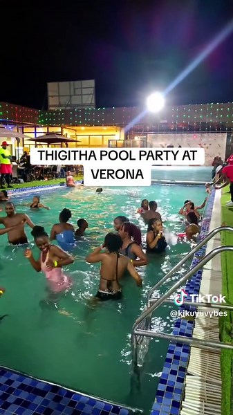 Exciting Thigitha Pool Party at Verona Hotel