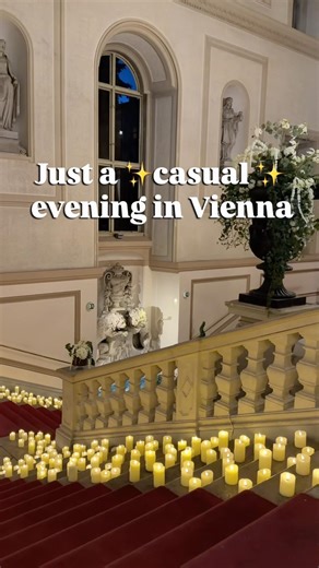 A casual evening at the Imperial Gala Dinner in Vienna #visitvienna #classicalmusic #viennatravel