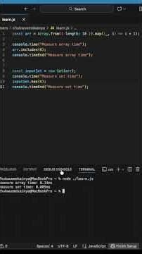 Stop using Arrays for lookups! 🛑 #javascript #programming #coding #softwareengineer #performance