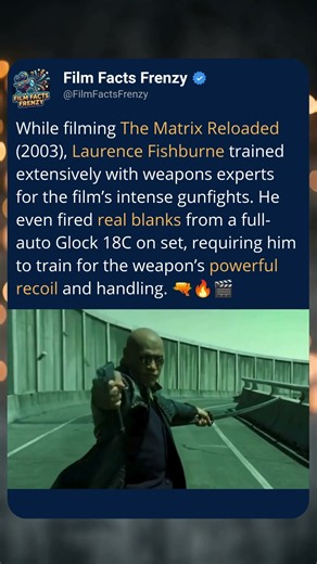 Morpheus Trained With Actual Weapons Experts For This