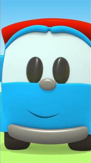 Leo si Truk Mencari Suku Cadang yang Diperlukan untuk Pesawat Besar. Kartun untuk Anak-anak