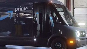 Amazon shows off new Rivian electric delivery van model