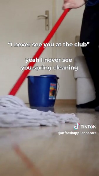 Your house isn’t gonna spring clean itself. #AffreshClean #CleaningHumor #SpringCleaning