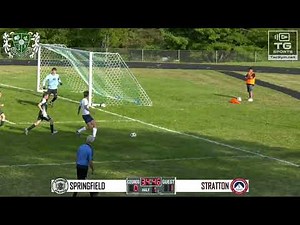 Springfield vs Stratton - Boys Varsity Soccer - 4:30 pm - 9/9/25