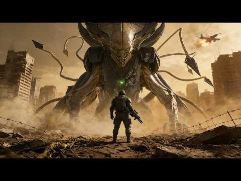 Colossal beasts unleash bloody havoc, Earth’s resistance becomes prey to alien monsters