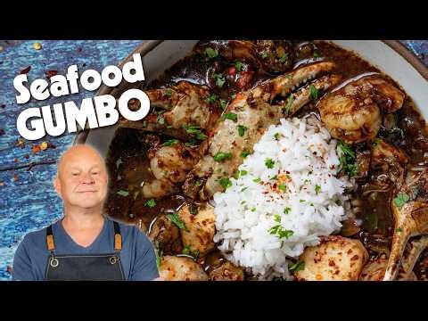 Seafood Gumbo Recipe (Cajun Style!)