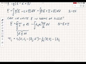 A Short introduction to the Maxwell stress tensor