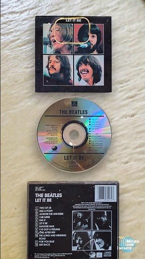 💿💿💿 The Beatles :: The Long And Winding Road #musicacomencarte