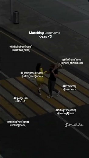 matching username ideas.