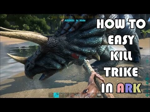 How to Easy Kill Trike in ARK