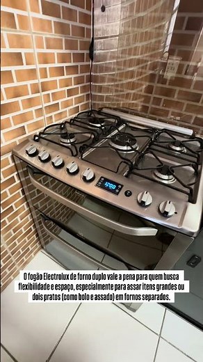 Electrolux 5-burner stove with 2 ovens. #kitchen #stove #electrolux