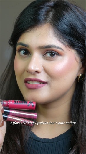 Affordable Pink Lipsticks for Indian Skin | Under ₹399 That Actually Suit