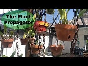 Making your own orchid pot hanger