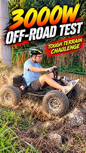 Zyliathor 3000W Go Kart vs The Wild .Nothing Can Stop This Beast#USA#ElectricGoKart#GoKart