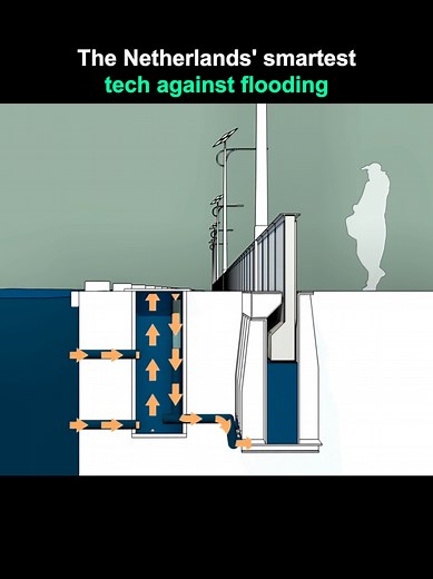 Innovative Flood Protection with Self Closing Flood Barriers