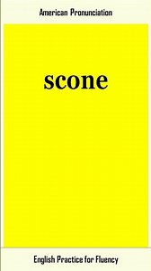 scone, How to Say or Pronounce SCONE in American, British English, Pronunciation