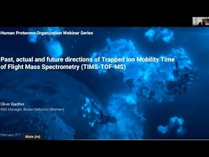 ETC Webinar:Past,Actual & Future Directions of Trapped Ion Mobility Time of Flight Mass Spectrometry